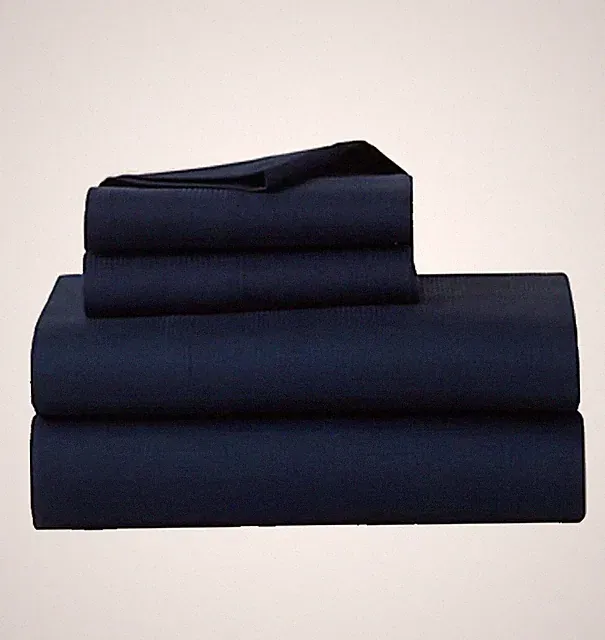 $445 NEW RALPH LAUREN HOME TWIN FLAT FITTED SHEET & PILLOWCASES LOVAN PLAID NAVY