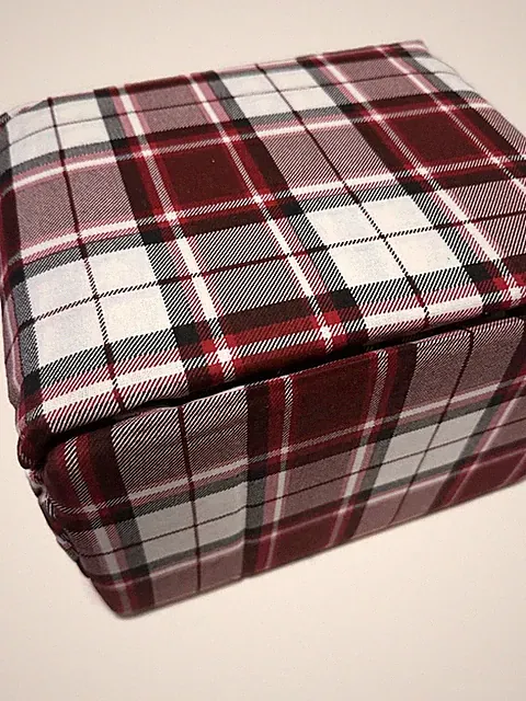 Home Luxuries Burgundy Red Tartan Plaid Cotton Flannel King Sheet Set New