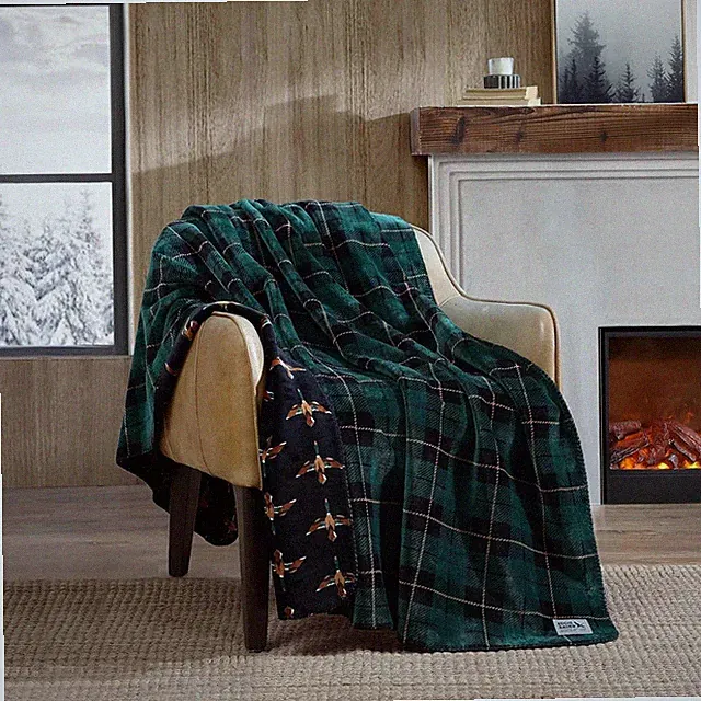 Throw Blanket, Ultra-Soft Plush & Reversible Bedding, Throw